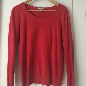 Sweater - Red - Loft